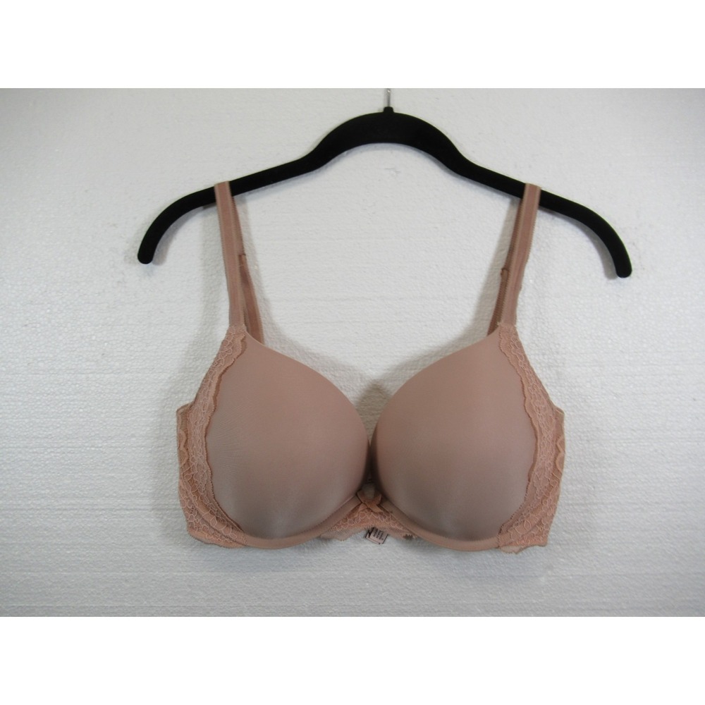 Victoria's Secret Dream Angels Padded Push Up Bra 32DDD Beige Underwire
